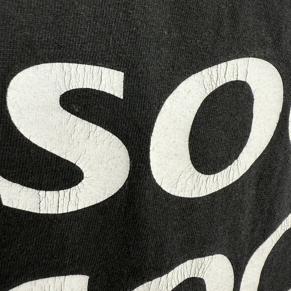 Anti Social Social Club Short Sleeve Graphic T-shirt Men Size Medium Black Crew - Picture 5 of 8